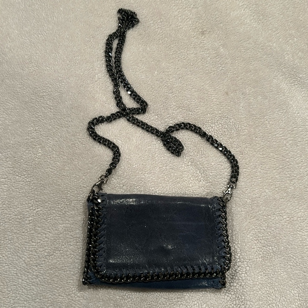 Blue Crossbody Bag